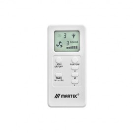 Martec-Premium Slimline LCD Ceiling Fan AC Remote Control MPLCDS